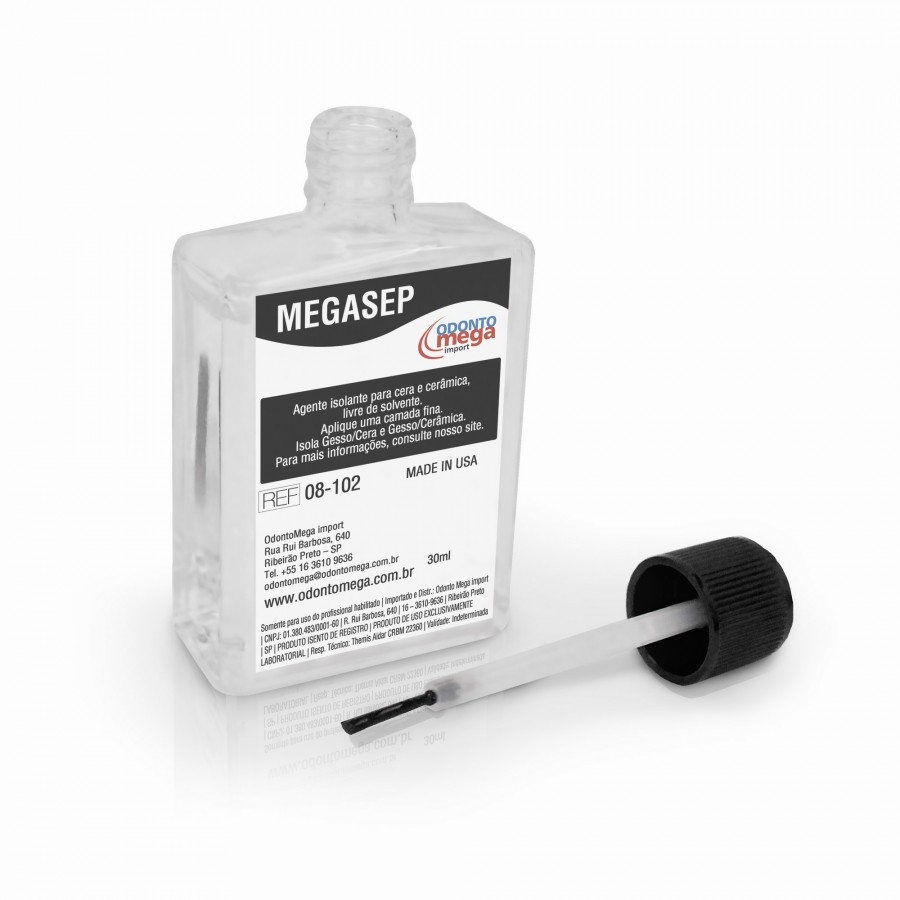 MegaSep - Isolante para Cera e Cerâmicas - Odontomega - 30ml