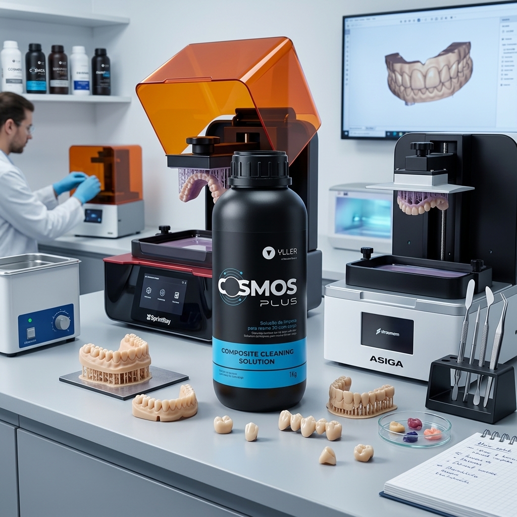 Solução de Limpeza de Resinas Cosmos Plus Composite Cleaning