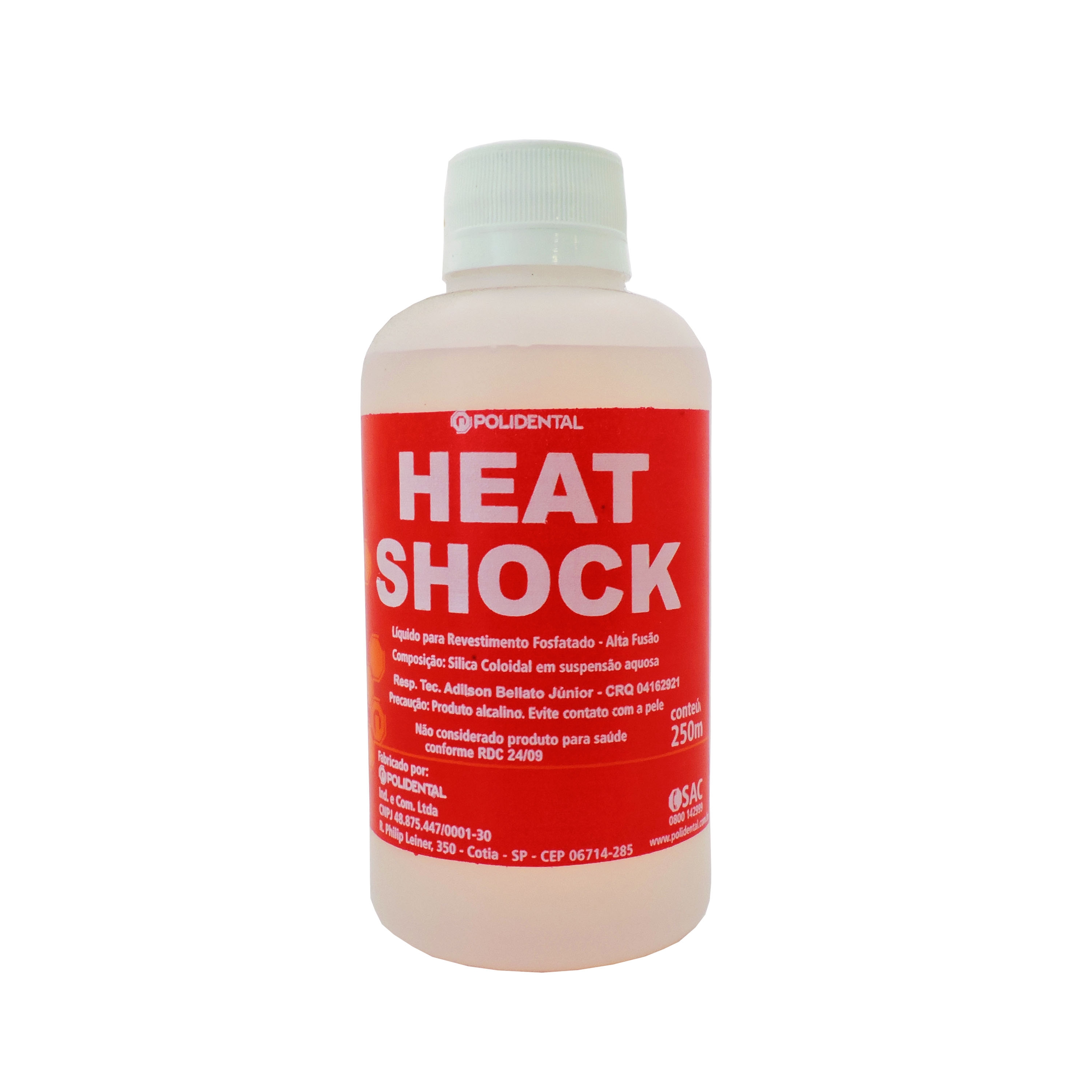Revestimento Polidental Heat Shock - 250ml líquido