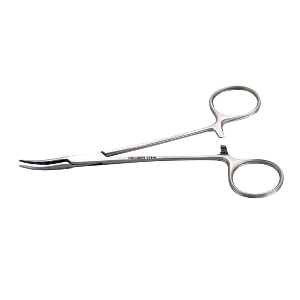 Pinça Hemostática Mosquito 12 cm Golgran - modelo ponta curva