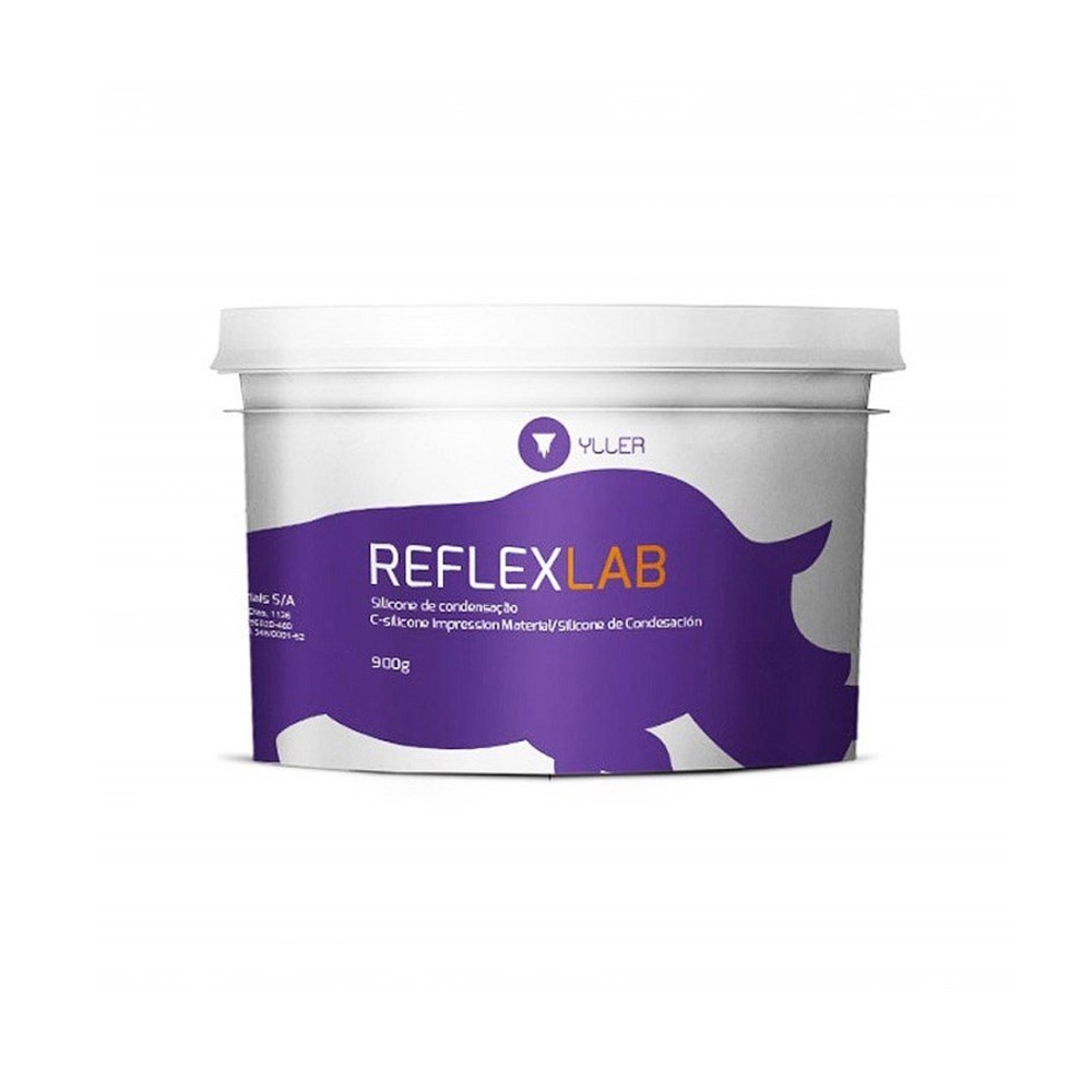 Silicone para Muralha Yller Reflex LAB KIT - Reflex LAB 900g + Reflex Catalisador Universal 50g 