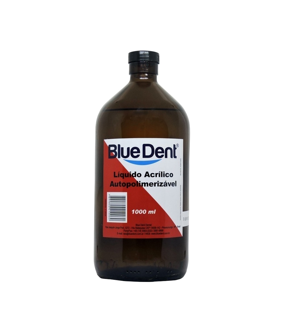 Resina Autopolimerizavel Blue Dent 1L