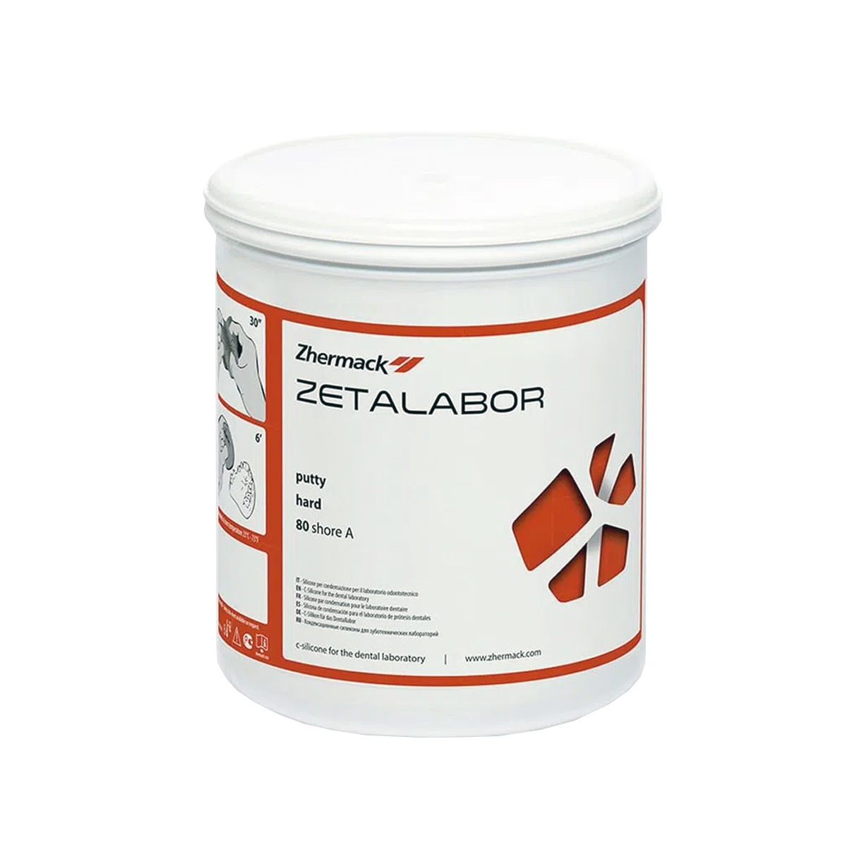 Silicone Para Muralha Zhermack Zetalabor 900g 10533.html - DentalABS